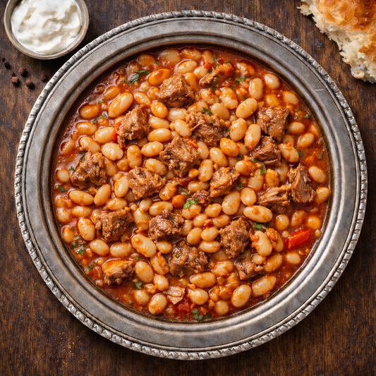 Beef & White Bean Stew – (Etli Kurufasulye)